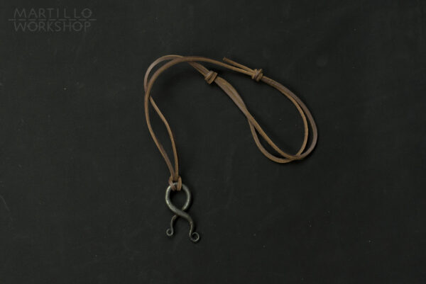 6 cm Troll cross necklace in mild steel - Image 3