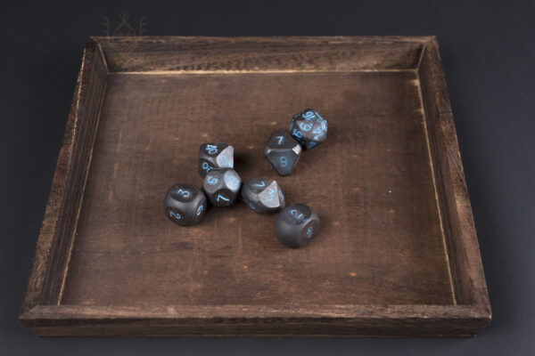 Hand Forged Steel Dice Set for DnD - Image 11