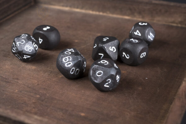 Hand Forged Steel Dice Set for DnD - Image 16