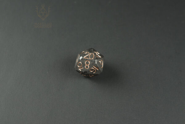 forged d20 copper ink